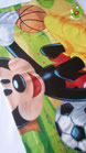 Plaid in pile Mickey Sport 130x160 cm. A940