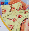 Completo lenzuola Winnie the Pooh Disney Caleffi in puro cotone per letto singolo. B243