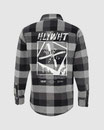 RAZOR FLANNEL (gry/blk)