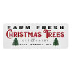 Blechschild Farm Fresh Tree