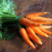Carottes en botte