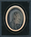 Mère et enfant (ambrotype)