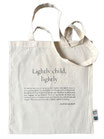 Jutebeutel "Lightly child, lightly"