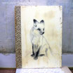 RESERVIERT - Original Enkaustik-Bild mit Fuchs "Melody"