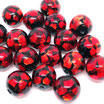 ホタルガラスピンク8mm～12mm10個セット