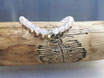 Rosenquarz Bergkristall Armband mit Bergkristallperle