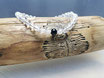 Bergkristall Armband mit Turmalinperle 100% natur