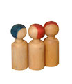 1 Stück, Figuren Mini zylinder 3,8 cm