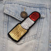 Anstecker Lipstick