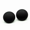 Ohrstecker Polaris schwarz (Matt)