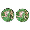 Ohrstecker Jungle Leave 16mm