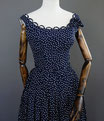 Rayon Dress "Summer Snow 1951"