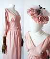 Flannel Dress "Spring Rose 1956"