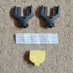 Technogym Run 500 700 900 TECHNOGYM EXCITE RUN 500 700 900 TREADMILL 2x Joystick lever, 1x upper cover