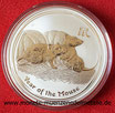 1 Dollar  Maus  Lunar II  Australien  2008