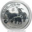 1 Dollar Ziege  Lunar II Privy Mark Löwe  Australien  2015