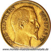 20 Francs  Louis - Napoleon   Frankreich  1852