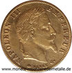 5  Francs  Napoleon III mit Kranz  Frankreich  1867