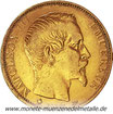 20 Francs  Napoleon III  Frankreich  Div. Jahrgang