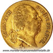 20 Francs  Louis  XVIII   Frankreich  1817
