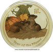 50 Cent Maus Lunar II Coloriert   2008 Australien