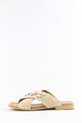 INUIKII - Woven Crossed Stones Slippers