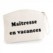 Pochette "Maîtresse en vacances"