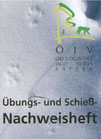 Übungs- und Schießnachweisheft des ÖJV Bayern