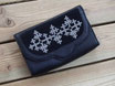 Samisk afton väska i renskinn/ サーミ族のピューター刺繍 クラッチバッグ