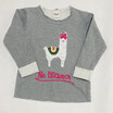 Glitzer Sweatshirt: No Drama Llama