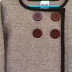 Strickjacke altrosa