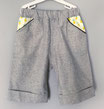 Shorts grau meliert