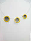 Collier  coupik jaune