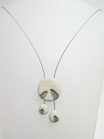 Collier Colombe blanc