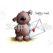 Timbro Harry the Stuffie gets happy mail cod. EB337