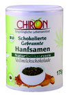 Bio-Hanfsamen gebrannt und schokoliert 175g Vollmilchschokolade Chiron
