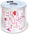 WC-Papier bedruckt ''Love''