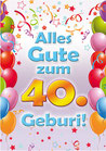 Fun-Bier "Alles Gute zum 40. Geburi""