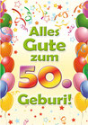 Fun-Bier "Alles Gute zum 50. Geburi""