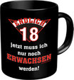 Tasse zum 18 Geburtstag