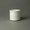 ITEM 10783 • BECHER • BRUTALISM PORCELAIN
