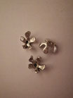 Metall-Zwischenstück/Perlenkappe Blume