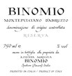 `15 Montepulciano d`Abruzzo, Binomio (Inama/La Valentina), D.O.C. Riserva, 0.75l