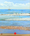 VELERO EN LA PLAYA V