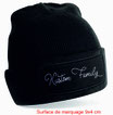 Bonnet patch personnalisable.