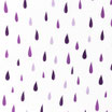 Popeline Digital Druck Raindrops