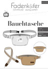 Papierschnittmuster "Bauchtasche" Fadenkäfer