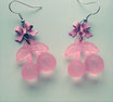 Pink Cherry Earrings.