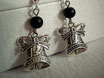 Gothic Lolita Christmas Bell Earrings