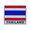タイ王国 国旗 ステッカー（THAILAND National Flag Sticker ） MS サイズ type A - タイ雑貨 アジアン 雑貨 スーツケース トランク 旅行 グッズ -